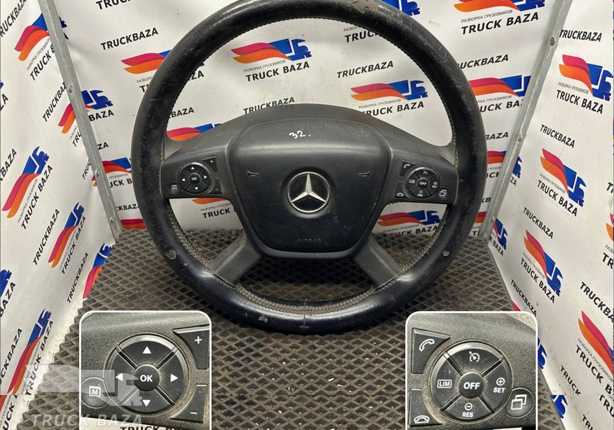9604602803 Руль для Mercedes-Benz Actros New Actros MP4 (с 2011)
