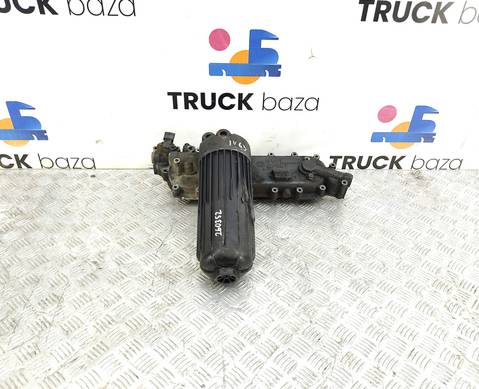 504236007 Корпус масляного фильтра в сборе для Iveco