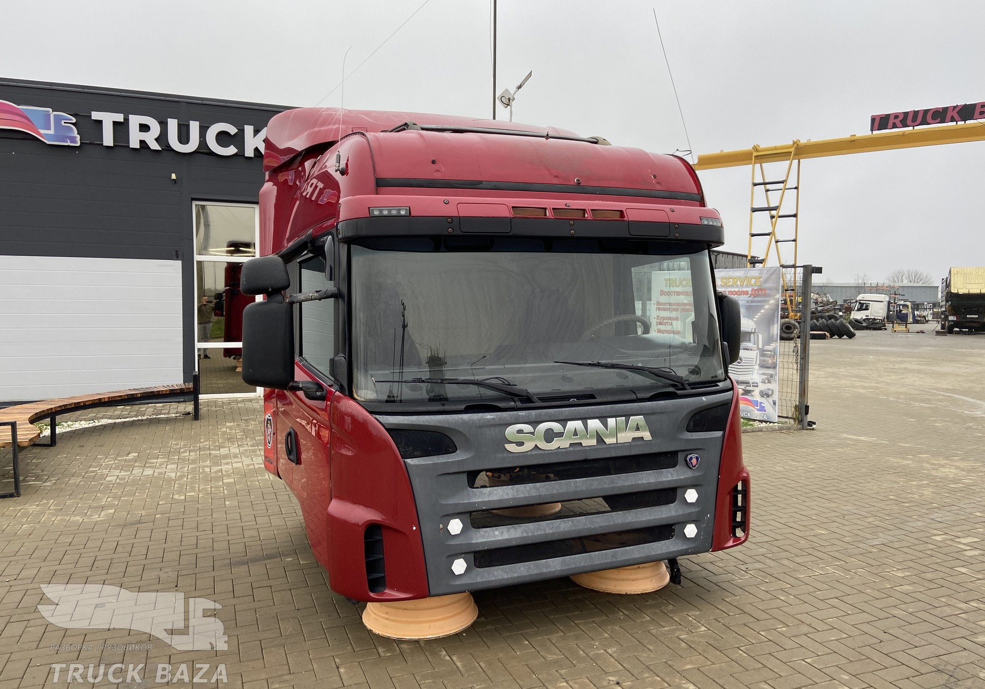 Кабина HPI МКПП R 2007г. первой комплектности для Scania 5-series R (с 2004 по 2016)
