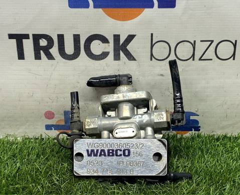 WG9000360523 Кран 4-х контурный для Sinotruk Howo T5G