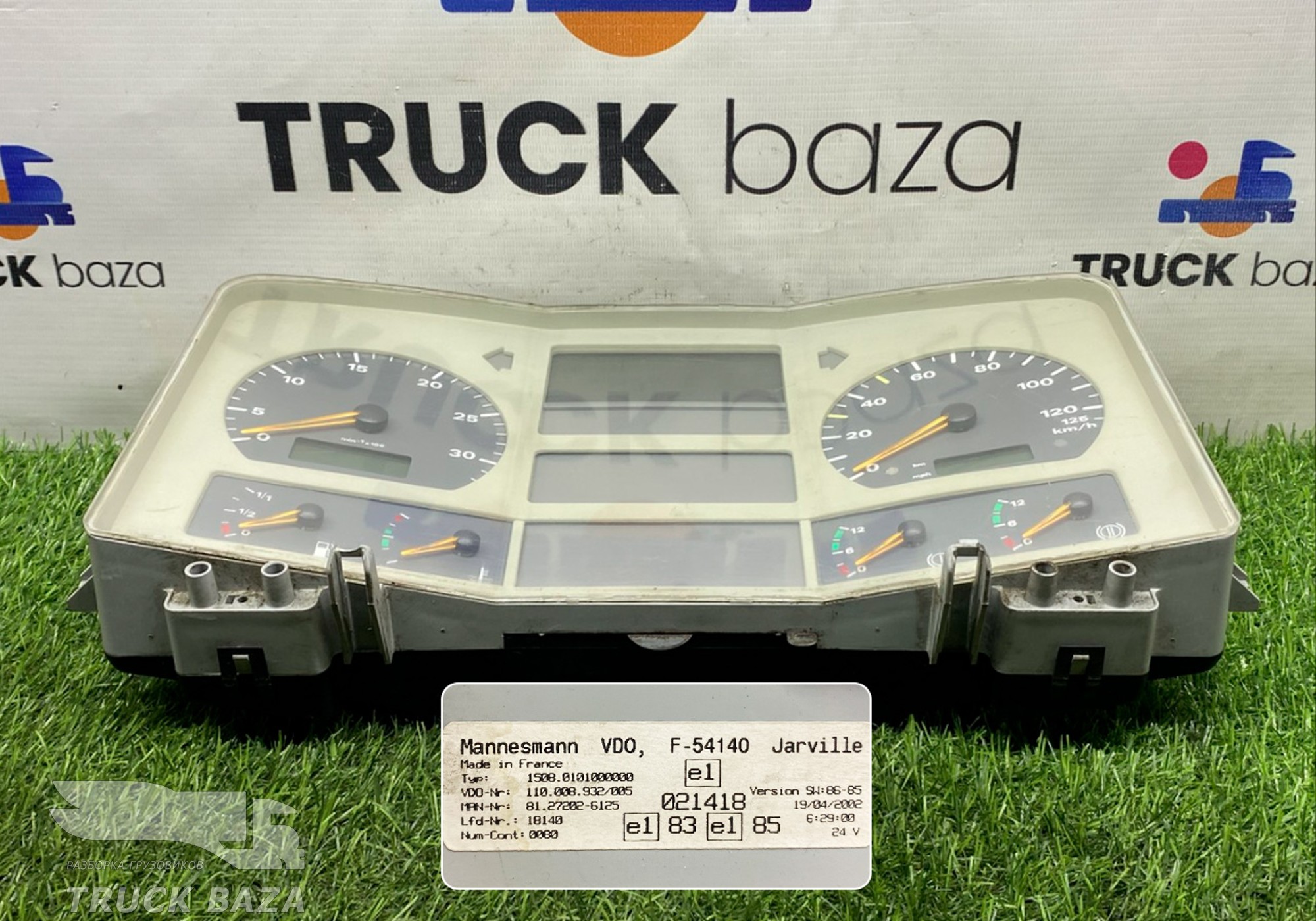 81272026125 Панель приборов для Man TGM III (с 2013)