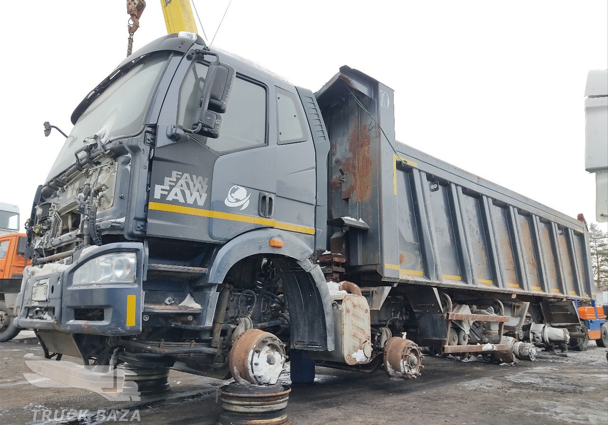 Faw J6 2019 г. в разборе