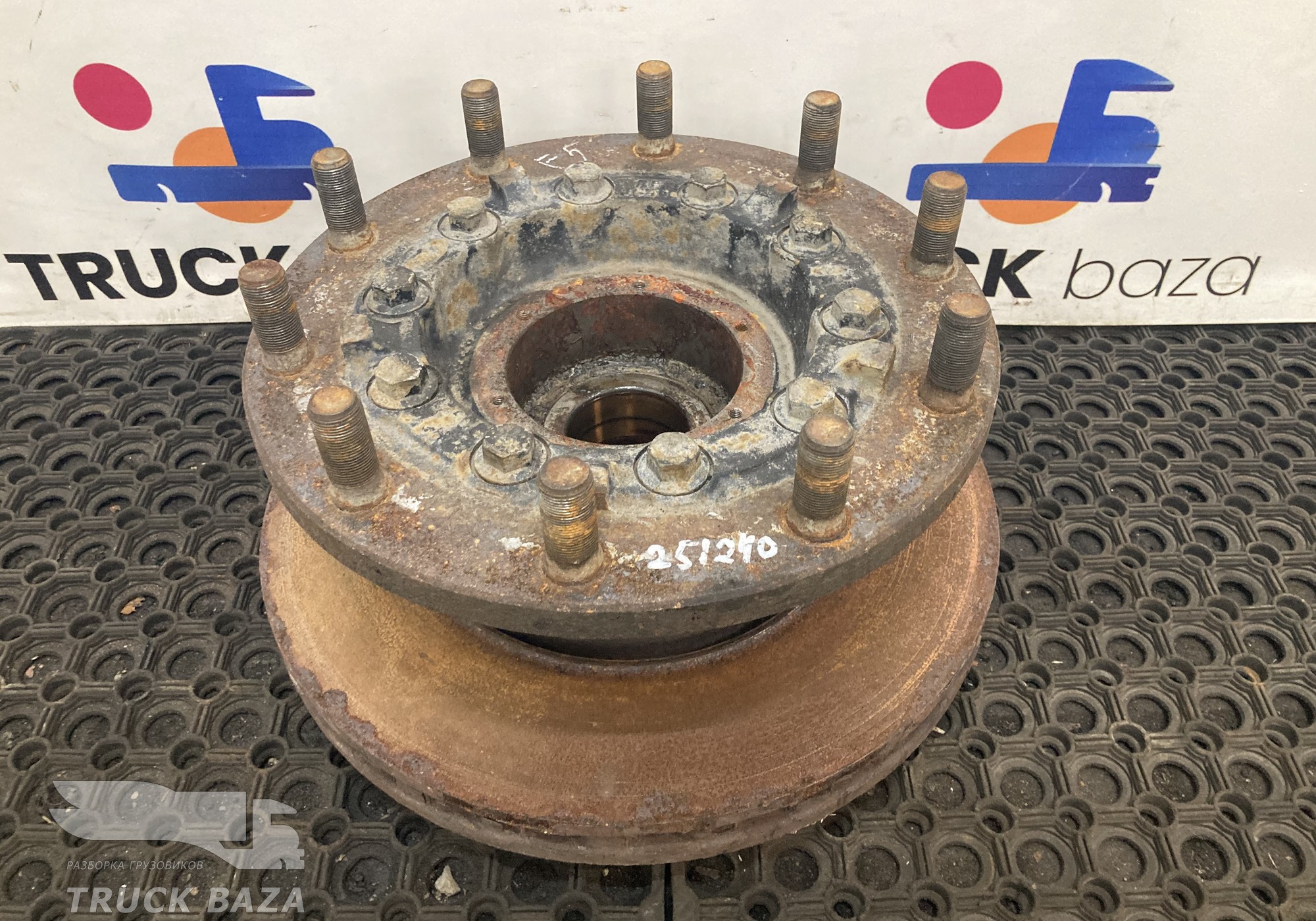 JC461106CA Ступица передняя для Ford F-MAX (с 2018)