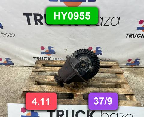 Редуктор заднего моста HY0955 4.11 (37/9) для Man
