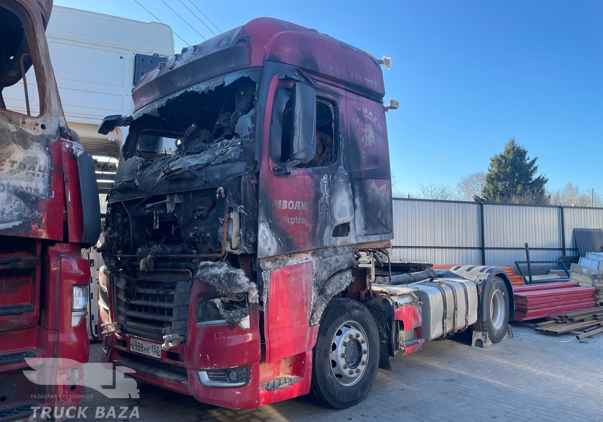 КАМАЗ 54901 в разборе