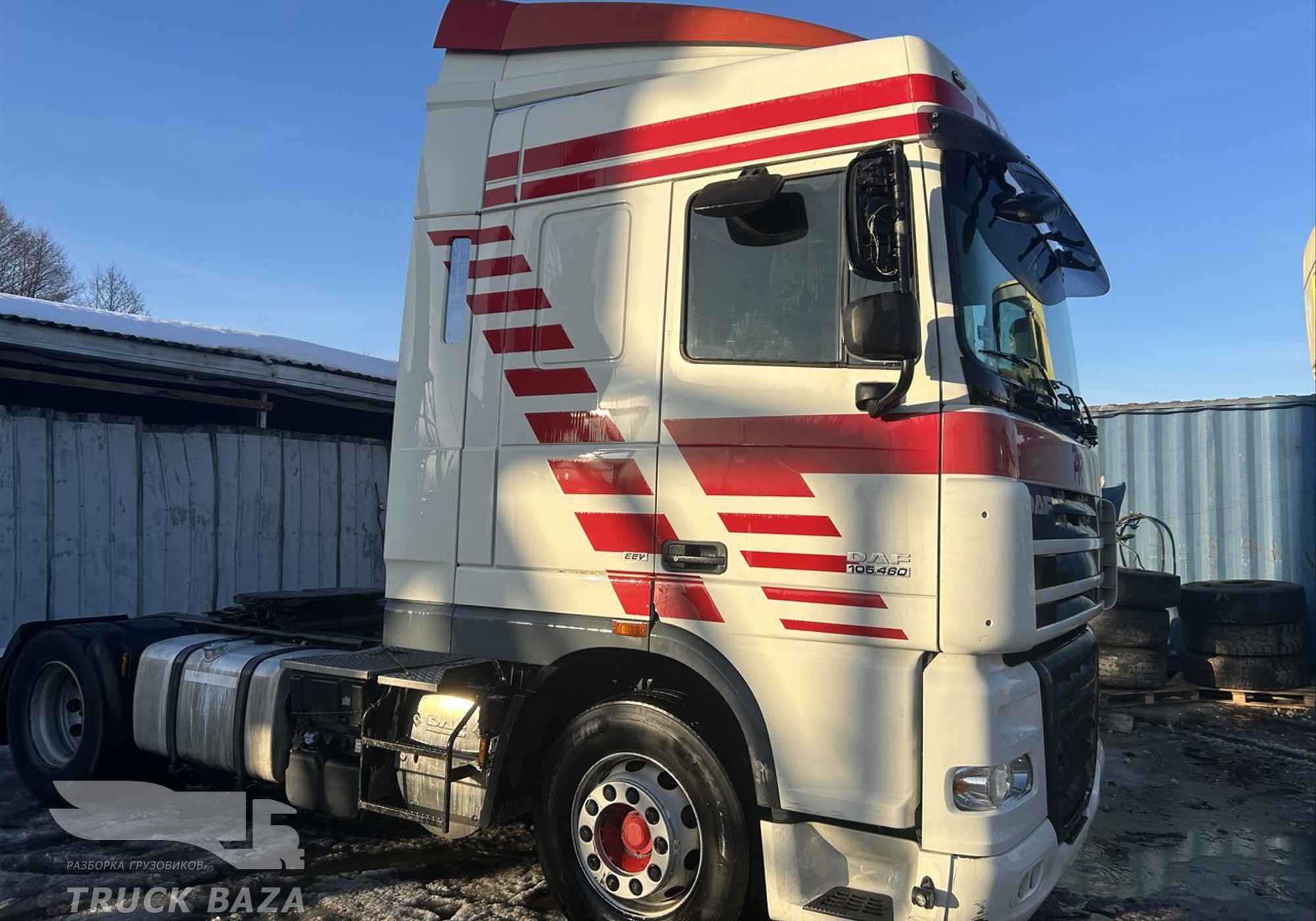 Daf XF105 2011 г. в разборе