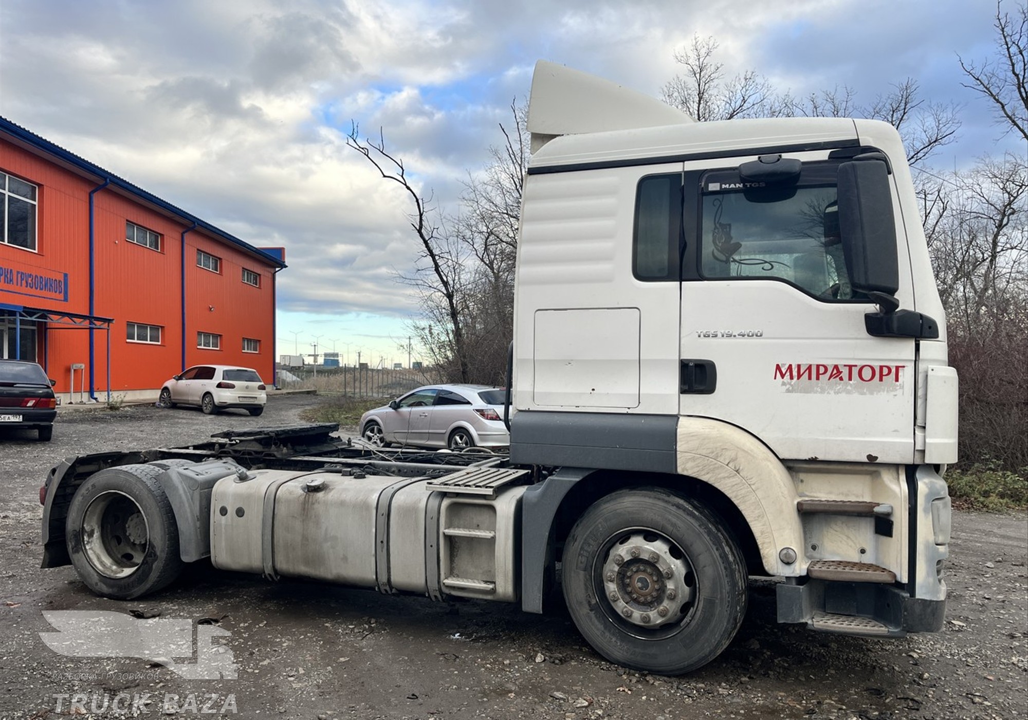 Рама с документами 2011 года для Man TGS I (с 2007)