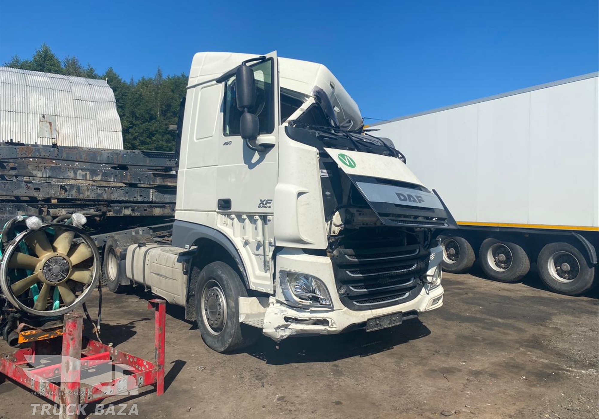 Daf XF106 2014 г. в разборе