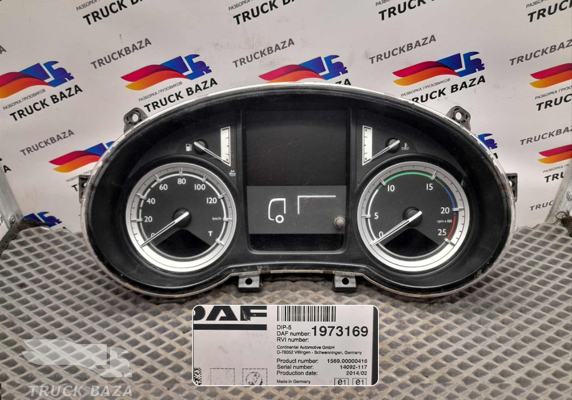 1973169 Приборная панель для Daf XF106 (с 2012)