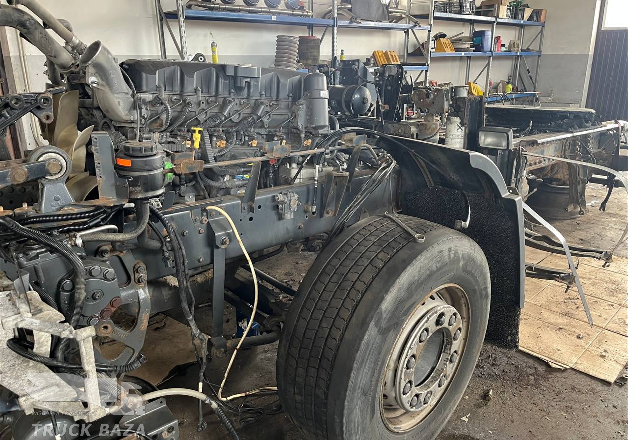 Daf XF105 в разборе