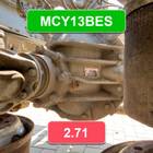 712350106597 Редуктор заднего моста MCY13BES KV165 для Sinotruk Sitrak C7H