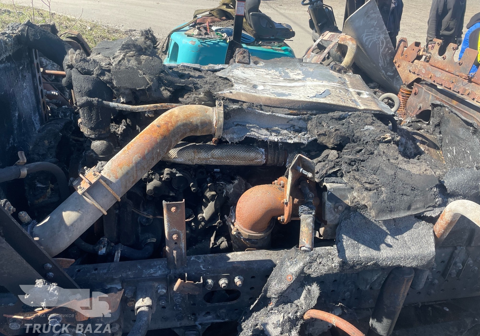КАМАЗ 54901 в разборе