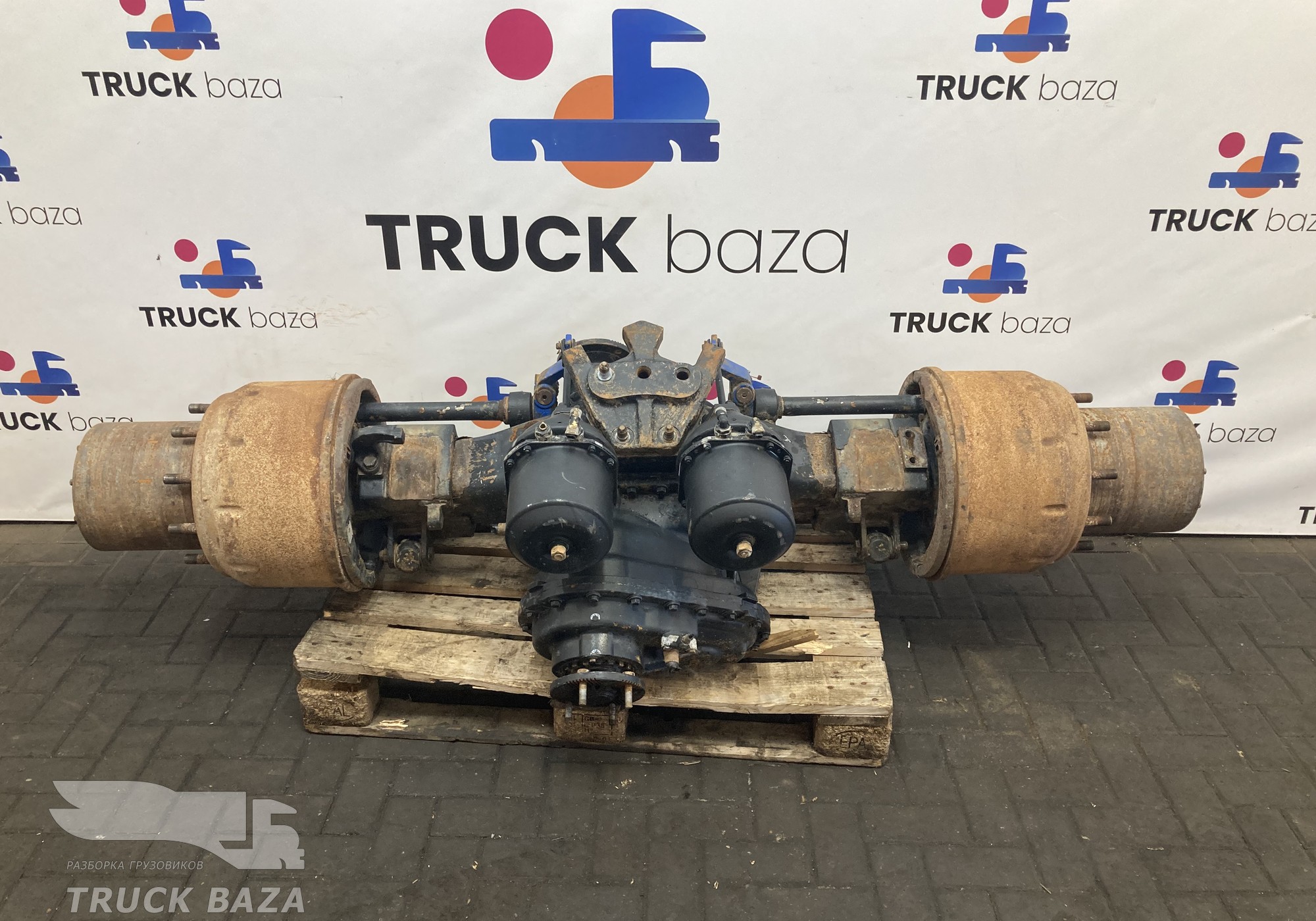 HDZ16T331400001 Мост средний в сборе для КАМАЗ 6580 (с 2016)