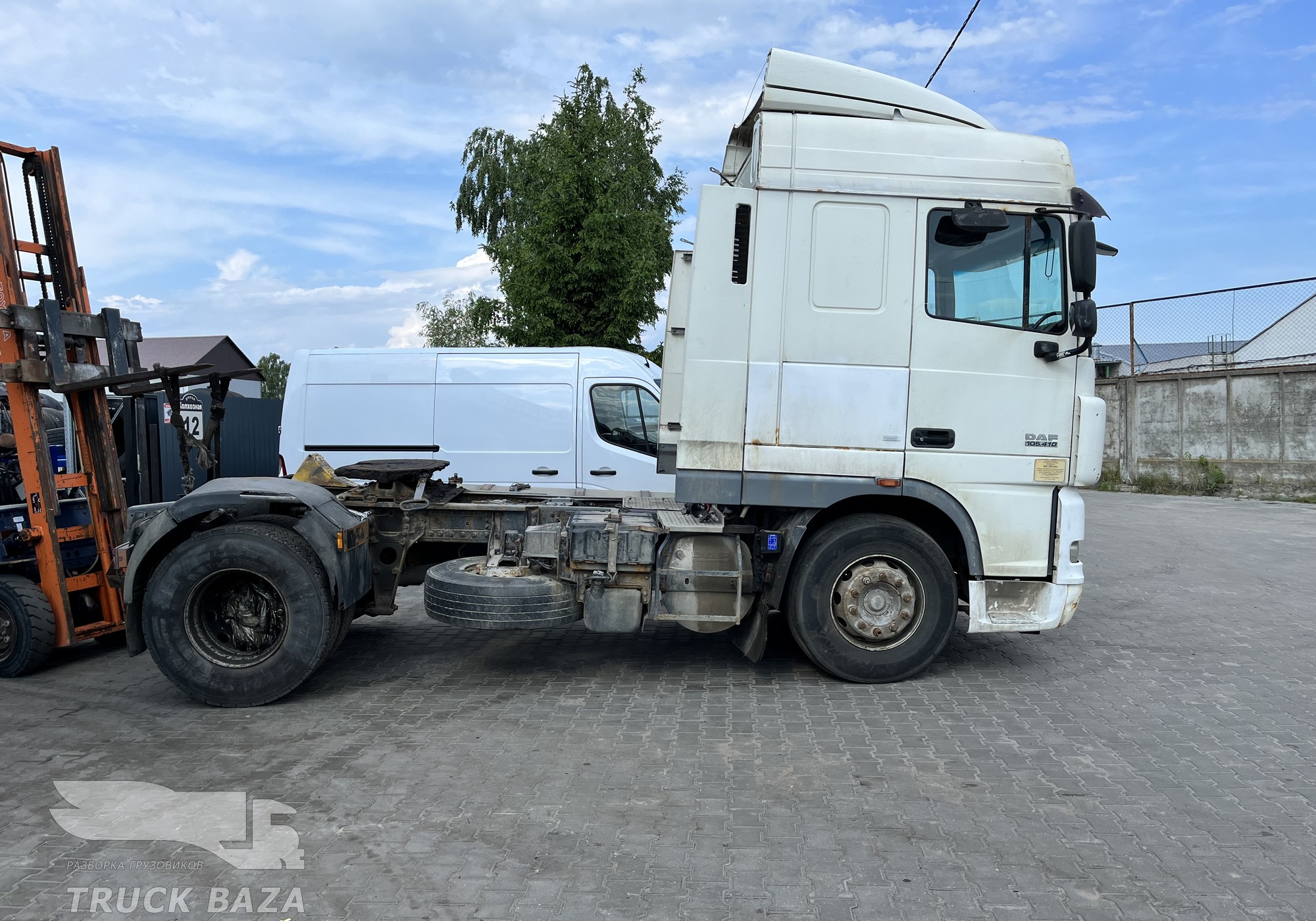 Daf XF105 2007 г. в разборе