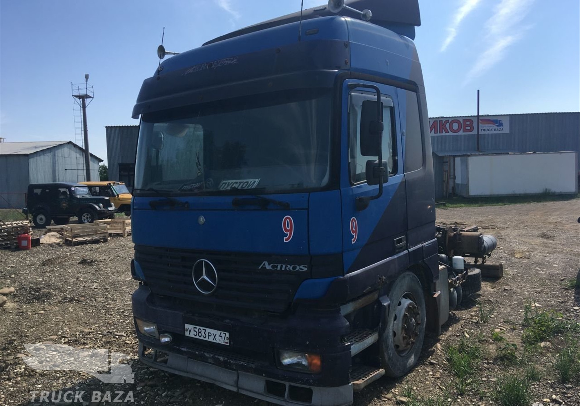 Mercedes-Benz Actros MP1 1998 г. в разборе