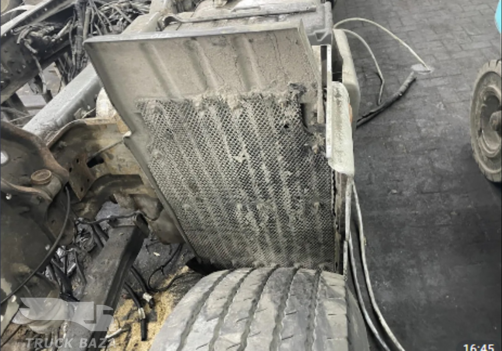 Крыло левое переднего моста задняя часть для Sinotruk Sitrak C7H