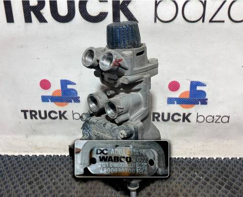 0044314706 Кран тормозной главный для Mercedes-Benz Actros New Actros MP4 (с 2011)