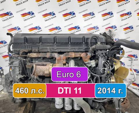 21741436 Двигатель DTI 11 460 л.с. Euro 6 2014 г. для Renault T (с 2013)