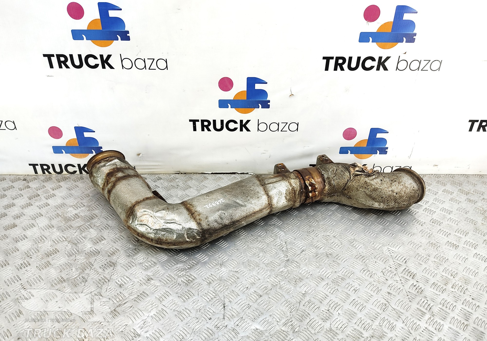 45104120601900 Приемная труба глушителя для КАМАЗ 54901
