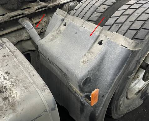 Кронштейн крыла заднего передняя часть для Sinotruk Sitrak C7H