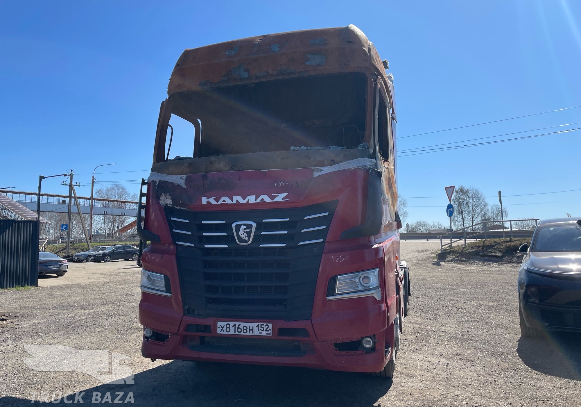 КАМАЗ 54901 в разборе