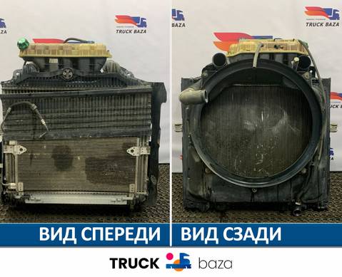 81061016518 Кассета радиаторов для Man TGS