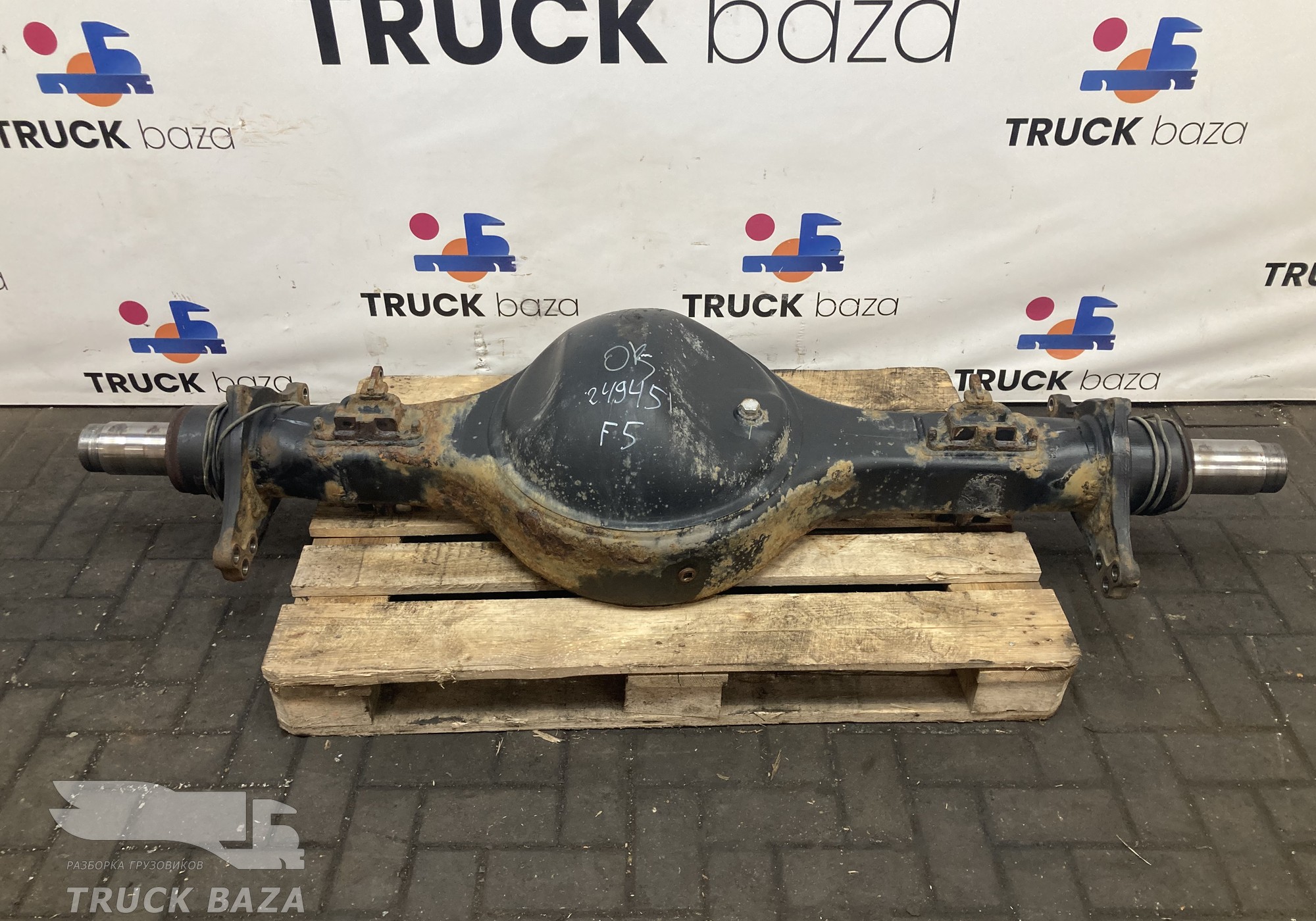 HC464010EC Корпус заднего моста (чулок) для Ford F-MAX (с 2018)