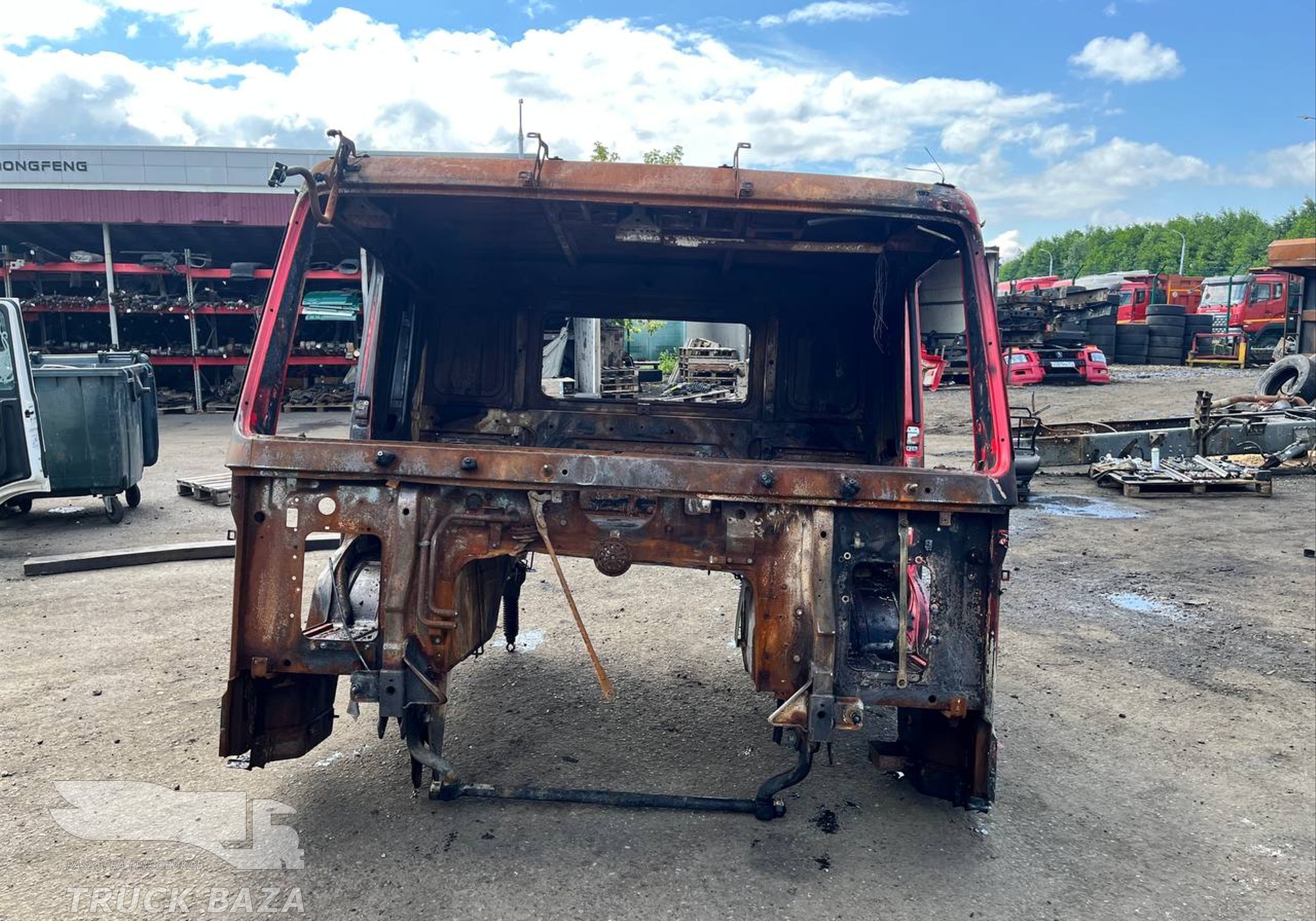 Каркас кабины под распил для Sinotruk Howo HW76