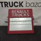 82535399 Табличка кабины боковая правая для Renault T (с 2013)