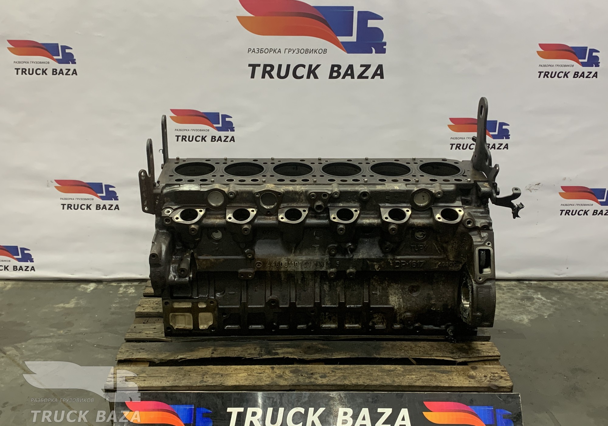 A4600110101 Блок цилиндров двигателя OM457LA для Mercedes-Benz Axor II (с 2004 по 2010)