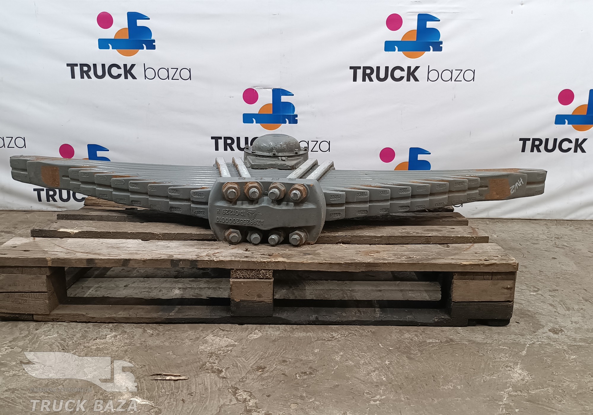 WG9725520789 Рессора задняя 12-ти листовая для Sinotruk Howo HW76