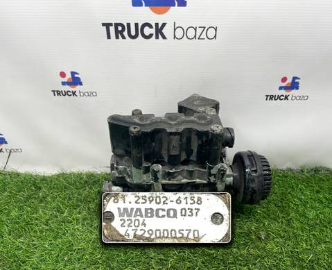 81259026158 Кран уровня пола главный для Man TGS I (с 2007)