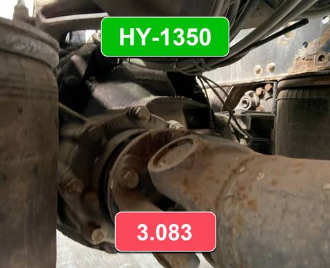 81350106255 Редуктор заднего моста HY-1350 3.083 для Man TGX