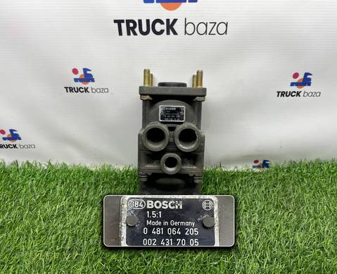 0481064205 Кран тормозной главный для Scania 3-series P (с 1988 по 1997)