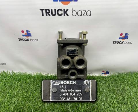 0481064205 Кран тормозной главный для Scania 3-series P (с 1988 по 1997)