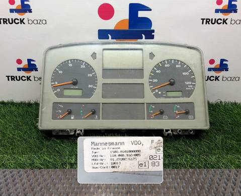 81272026125 Панель приборов для Man TGL I (с 2005 по 2008)