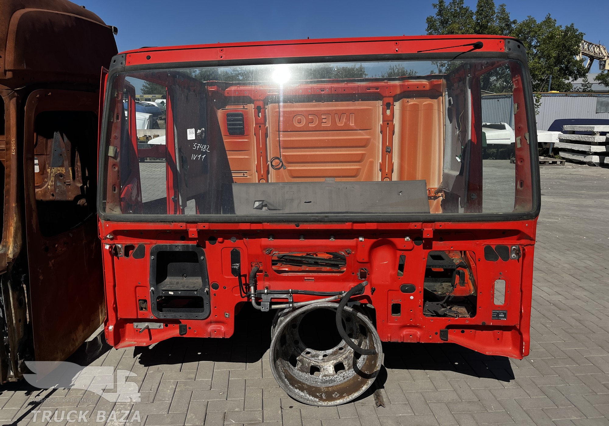 504307424 Каркас кабины широкая для Iveco Stralis I (с 2002)