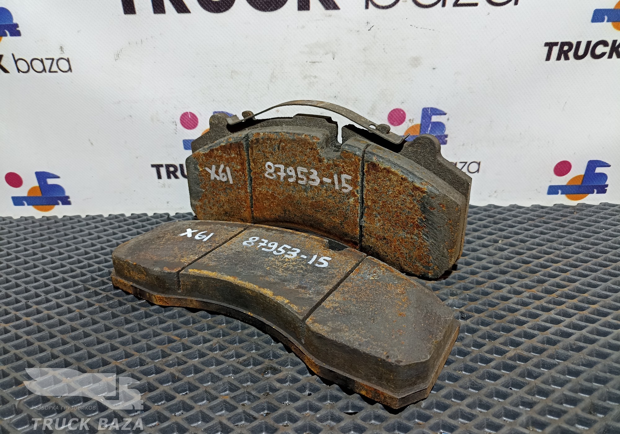 1982826 Колодки тормозные для Mercedes-Benz Actros