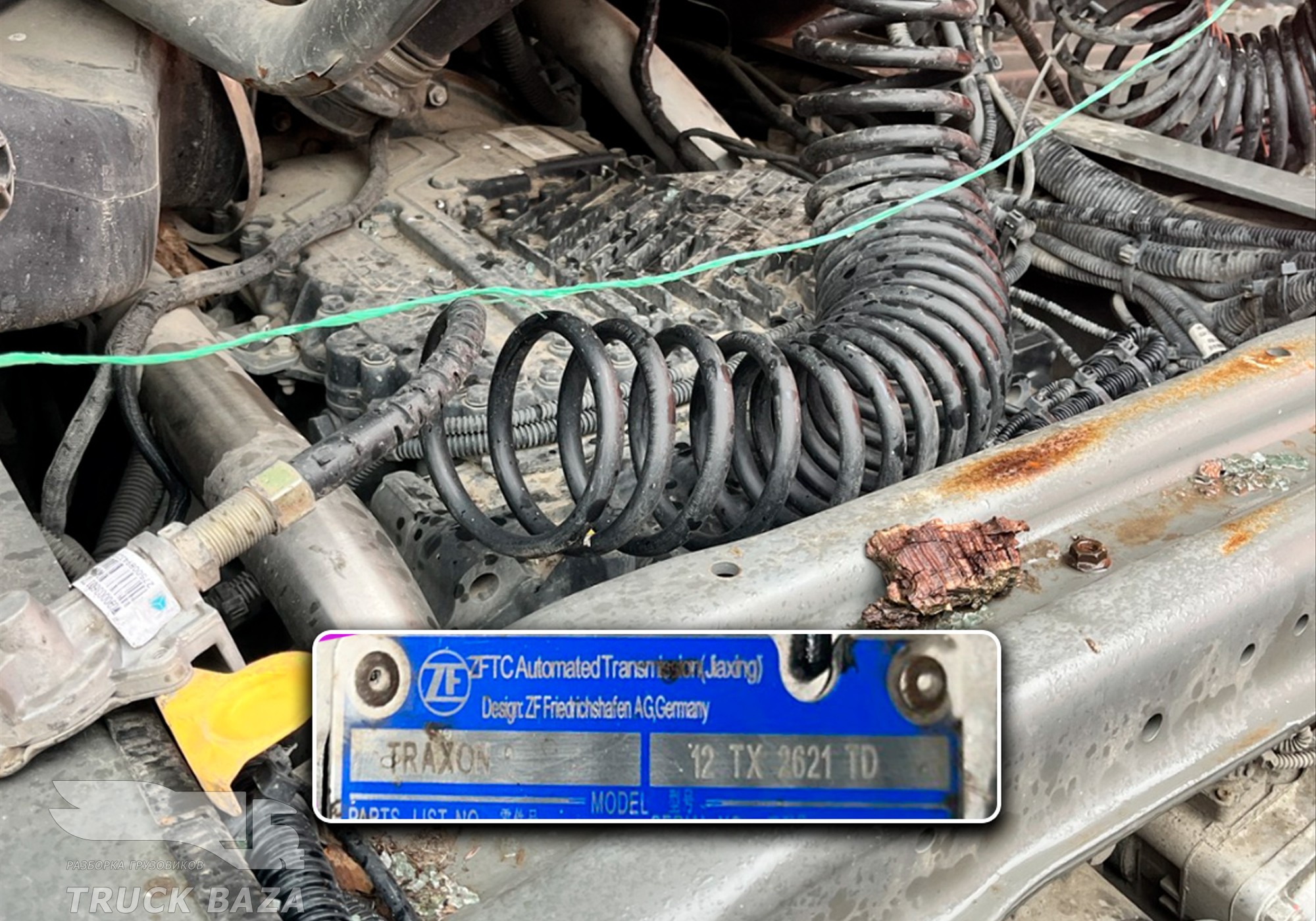 AZ972522000029 АКПП ZF 12TX2621TD TRAXON TRAKSON 2023 год для Sinotruk Sitrak C7H