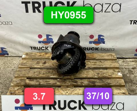Редуктор заднего моста HY0955 3.7 (37/10) для Man L2000