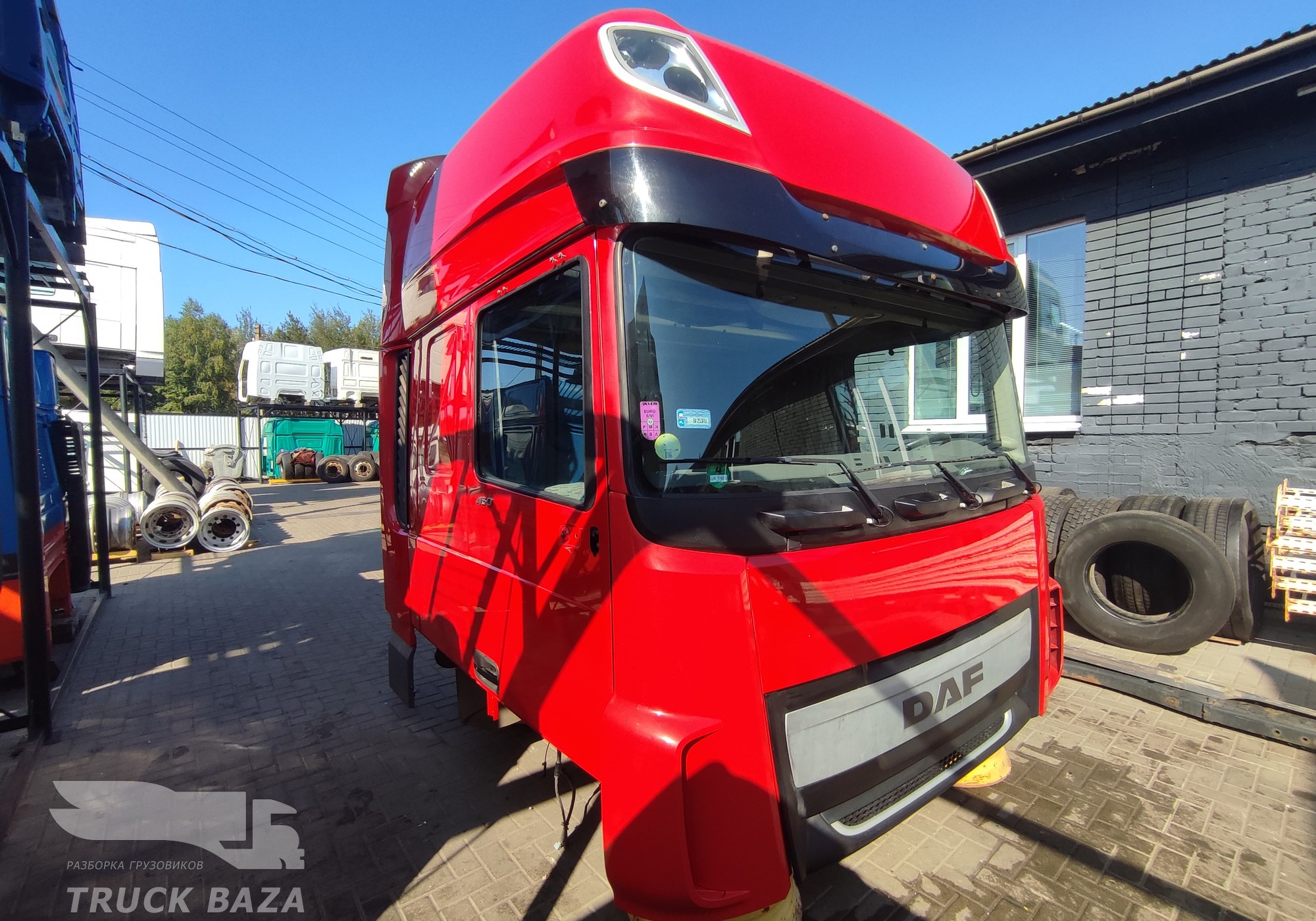 Кабина МКПП Euro 6 2014г. ВЫСОКАЯ для Daf XF106 (с 2012)