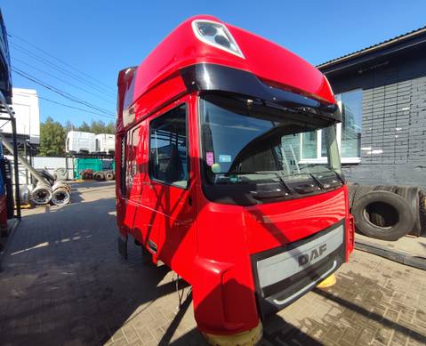 Кабина МКПП Euro 6 2014г. ВЫСОКАЯ для Daf XF106 (с 2012)