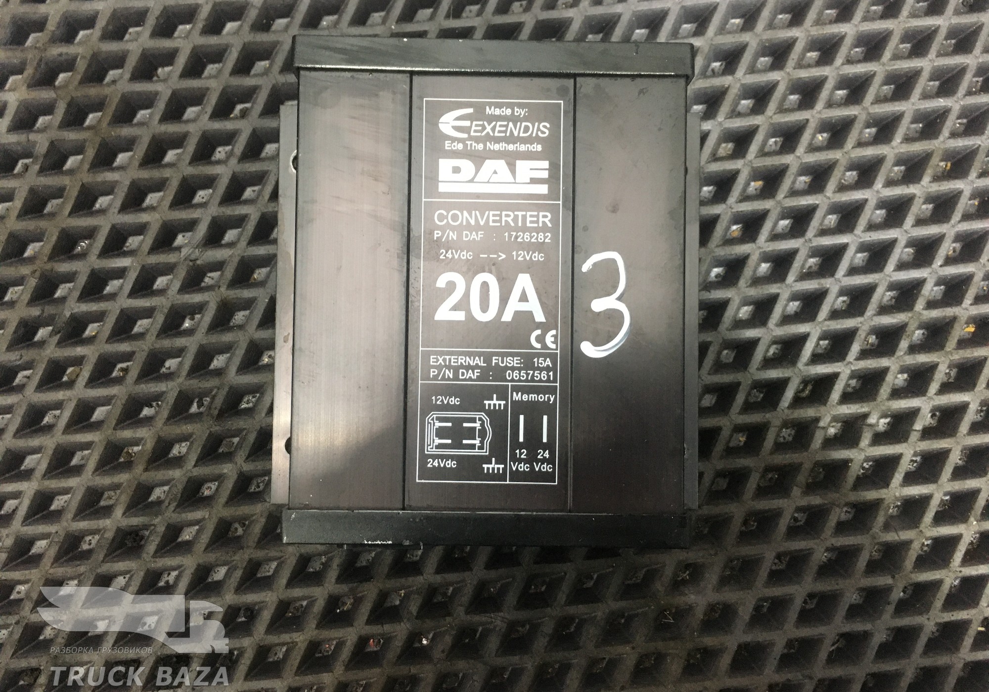 1726282 Преобразователь напряжения для Daf