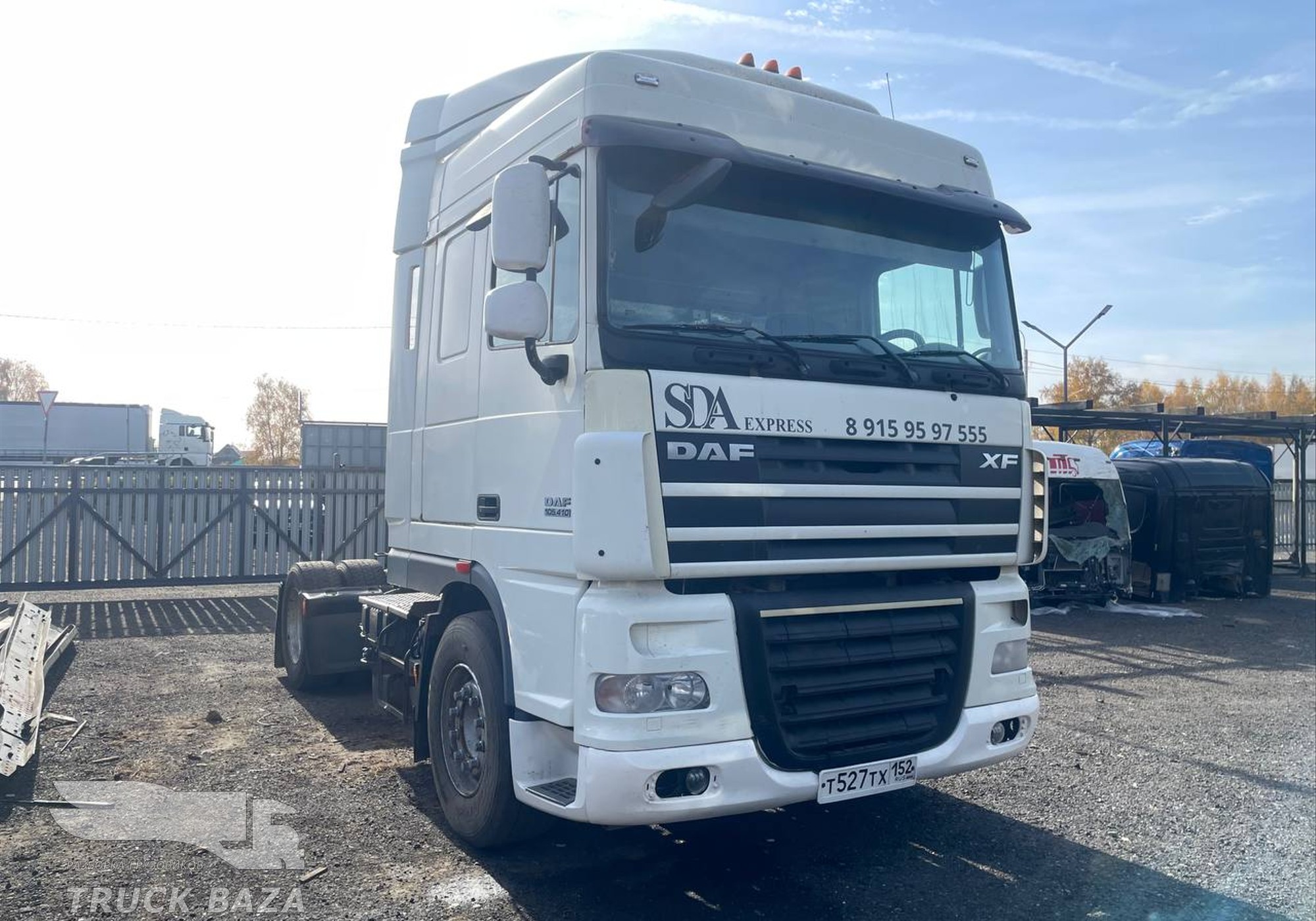 Daf XF105 2012 г. в разборе