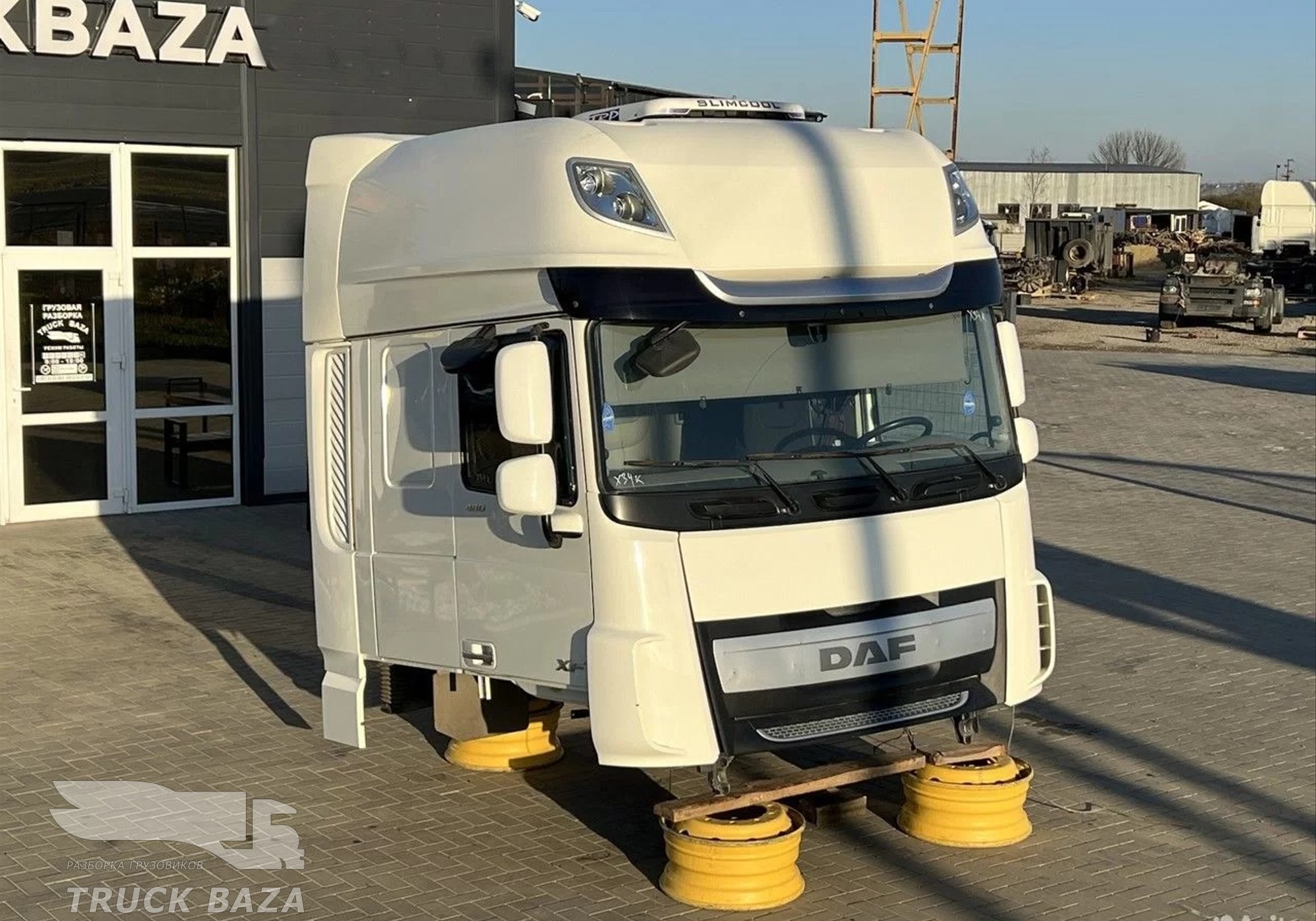 Кабина АКПП Euro 6 2017г. РЕСТАЙЛИНГ высокая для Daf XF106 (с 2012)