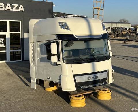 Кабина АКПП Euro 6 2017г. РЕСТАЙЛИНГ высокая для Daf XF106 (с 2012)