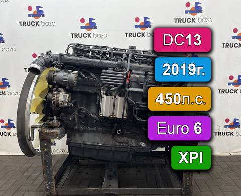 2582887 Двигатель XPI DC13 L01 450 л.с. Euro 6 2019год для Scania 6-series R (с 2016)