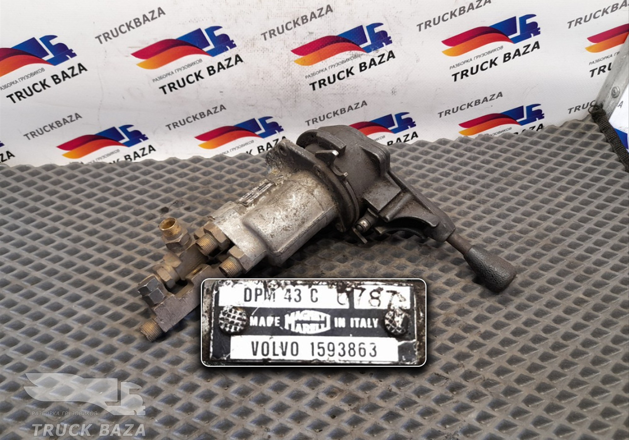 1593863 Кран ручного тормоза для Volvo