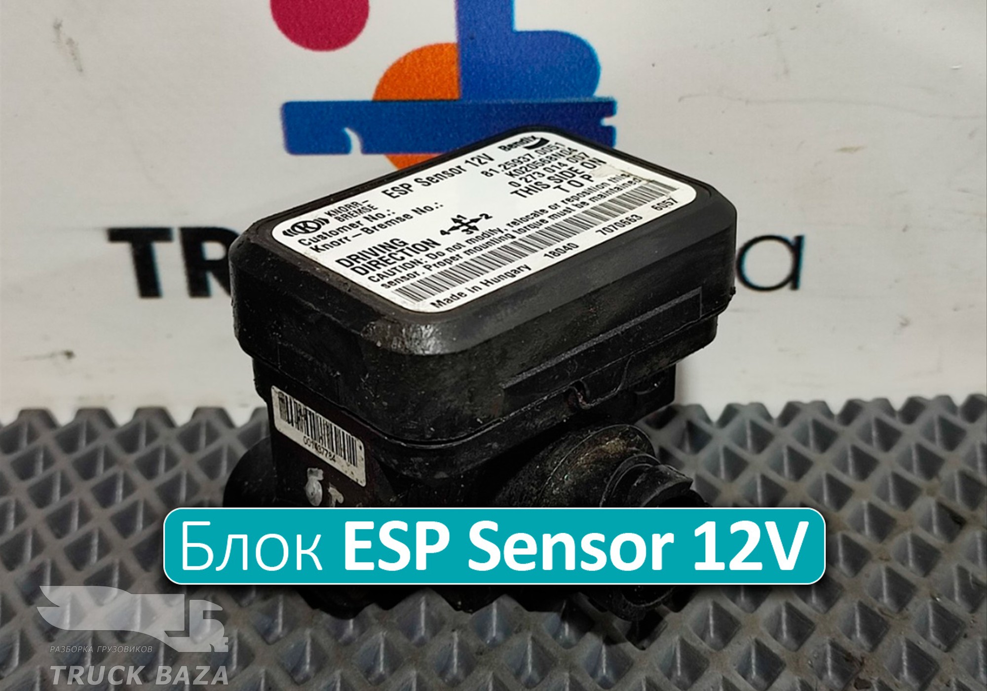 81259370051 Блок управления ESP Sensor 12V для Man TGX
