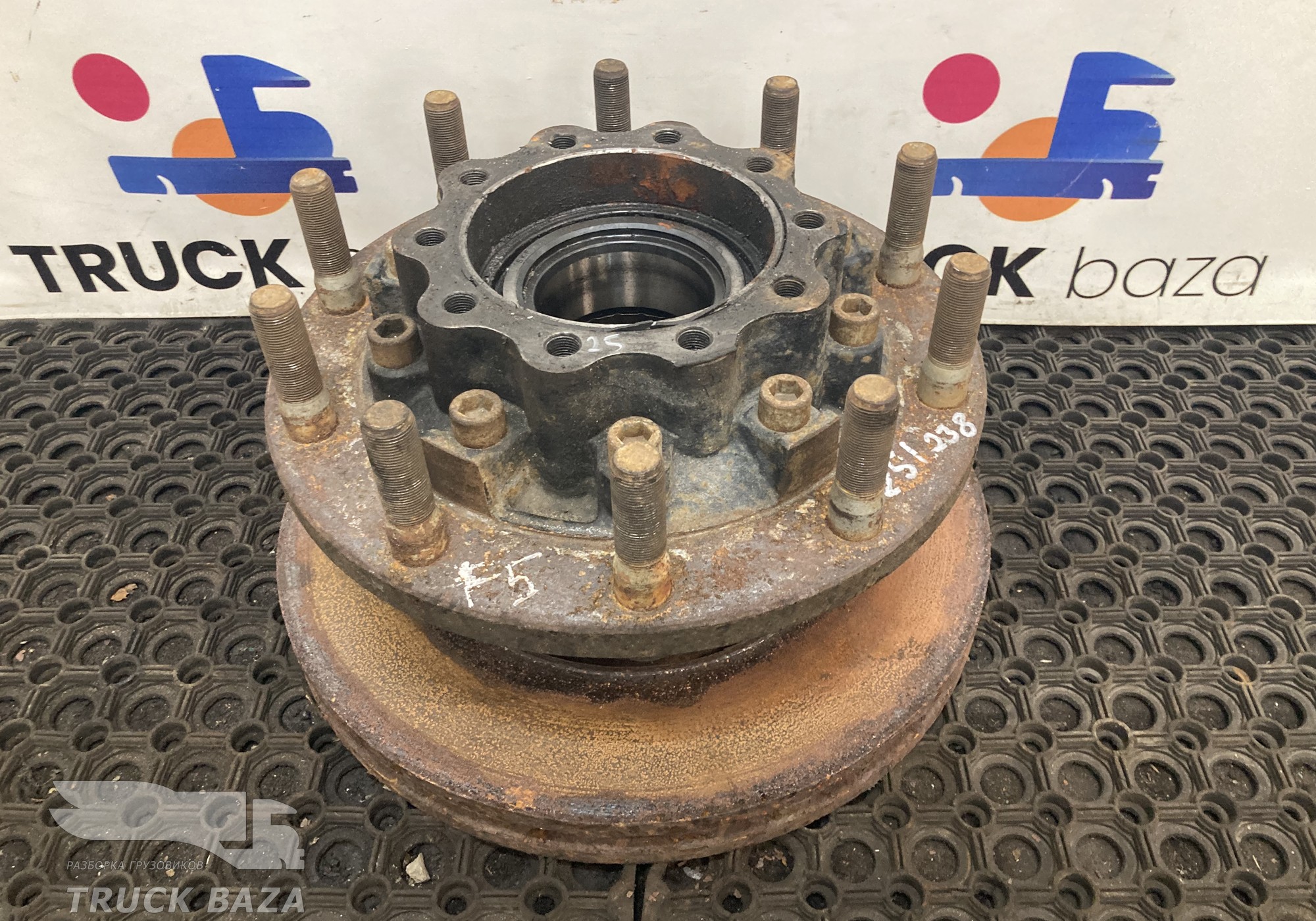HC461K000BA Ступица задняя для Ford F-MAX (с 2018)